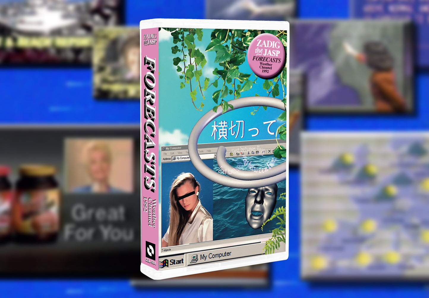 slowerpace & Zadig The Jasp - USUAL BUSINESS & FORECASTS weather channel 1992 Discounted Cassette Bundle