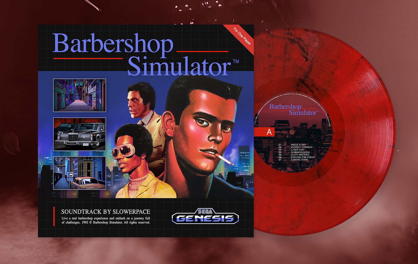 slowerpace 音楽 - Barbershop Simulator™ 2nd Edition Vinyl