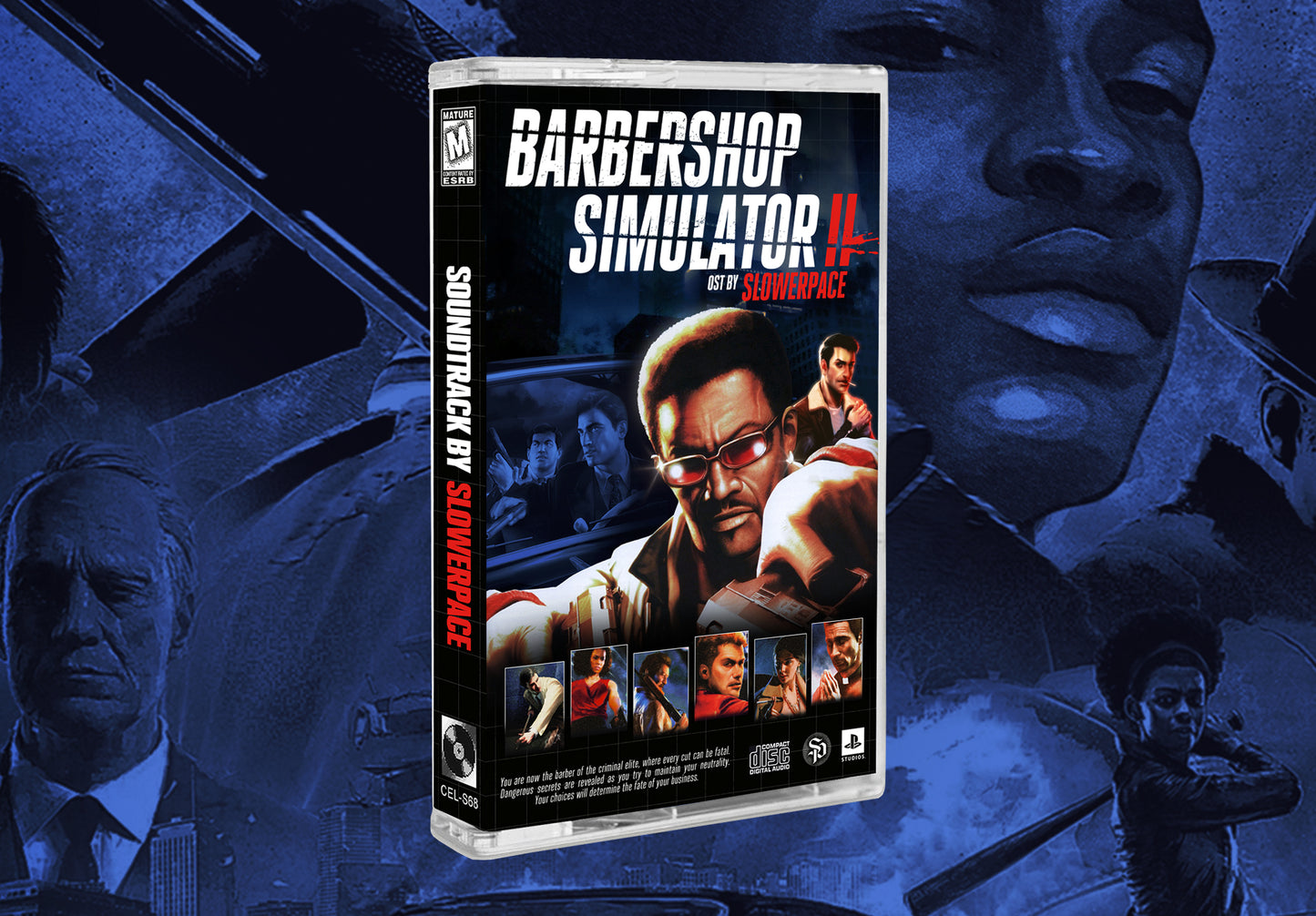 slowerpace 音楽 - Barbershop Simulator II Limited Edition Cassette