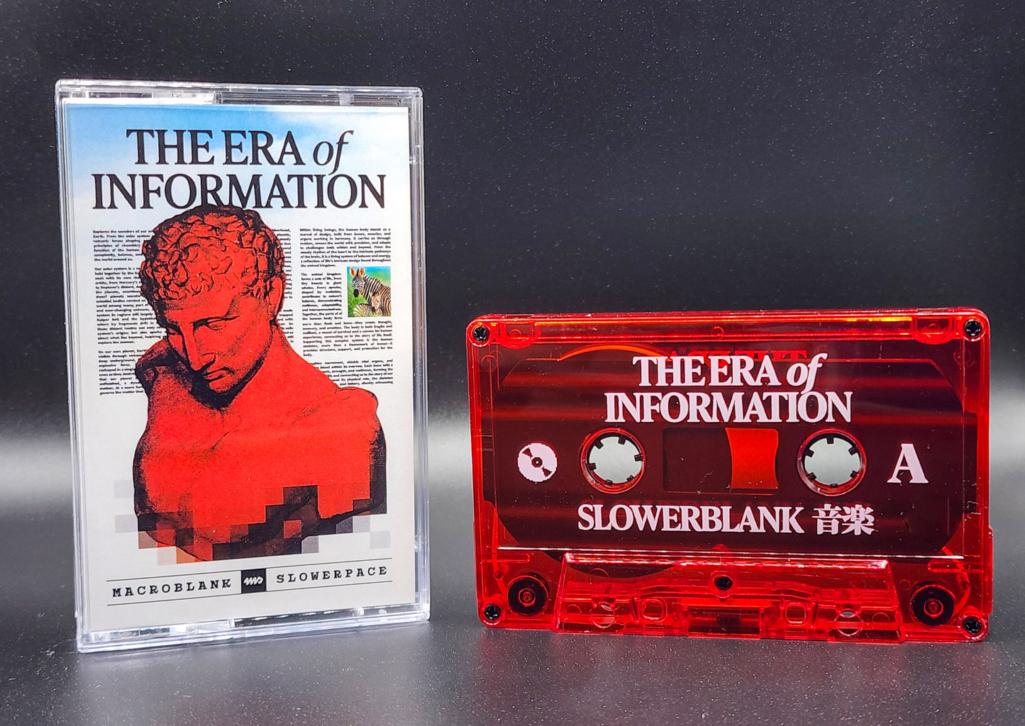 Macroblank & slowerpace 音楽 - The Era of Information Limited Edition Cassette
