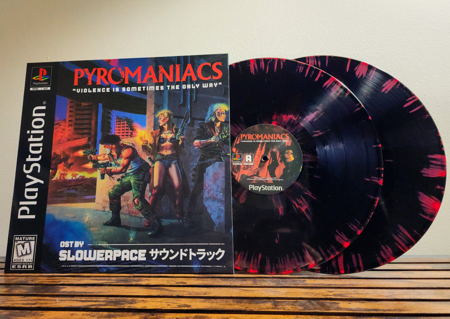 slowerpace 音楽 - PYROMANIACS Limited Edition 2xLP Vinyl