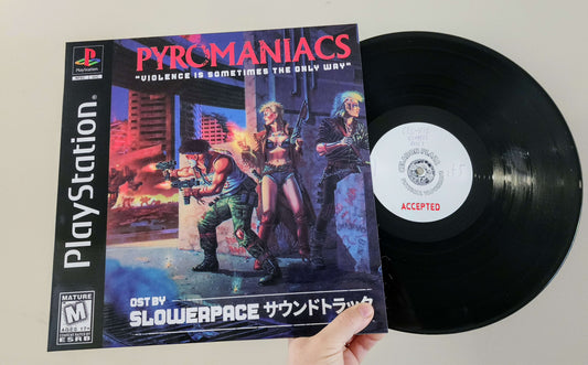 slowerpace 音楽 - PYROMANIACS (Repress) Limited Edition Hand Numbered Double Test Pressing