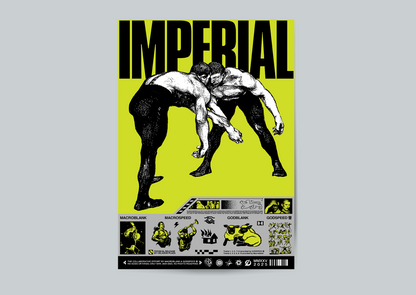 MACROBLANK // GODSPEED - IMPERIAL (1st Edition Splatter & Poster Discounted Bundle)