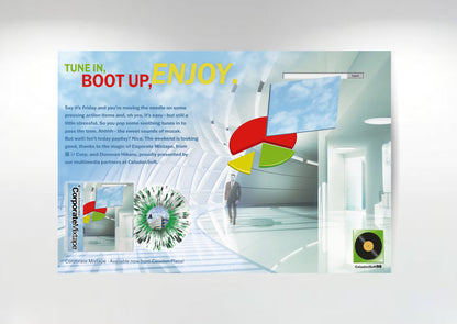 猫 シ Corp. & Donovan Hikaru - Corporate Mixtape Limited Edition 'Spreadsheet Splatter' Vinyl & Poster Discounted Bundle