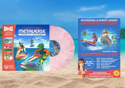 Metaverse Sports Resort Discounted Vinyl & Poster Bundle