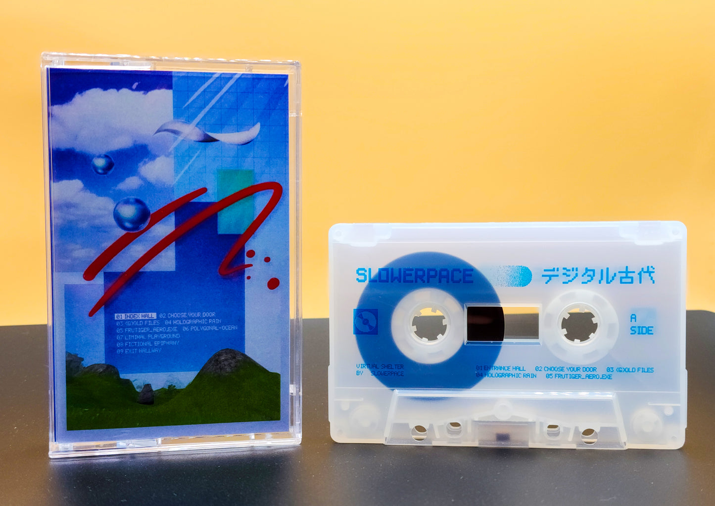 slowerpace 音楽 - Virtual Shelter シェルター Limited Edition Cassette