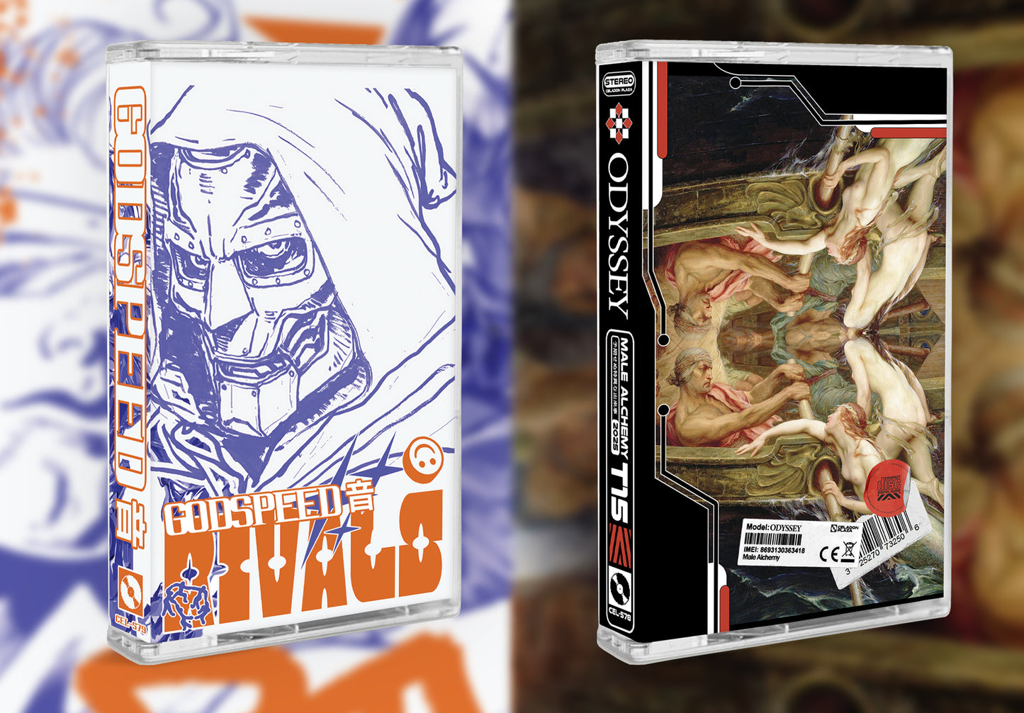 CEL-S78 & CEL-S79 - GODSPEED 音 & Male Alchemy Discounted Cassette Bundle