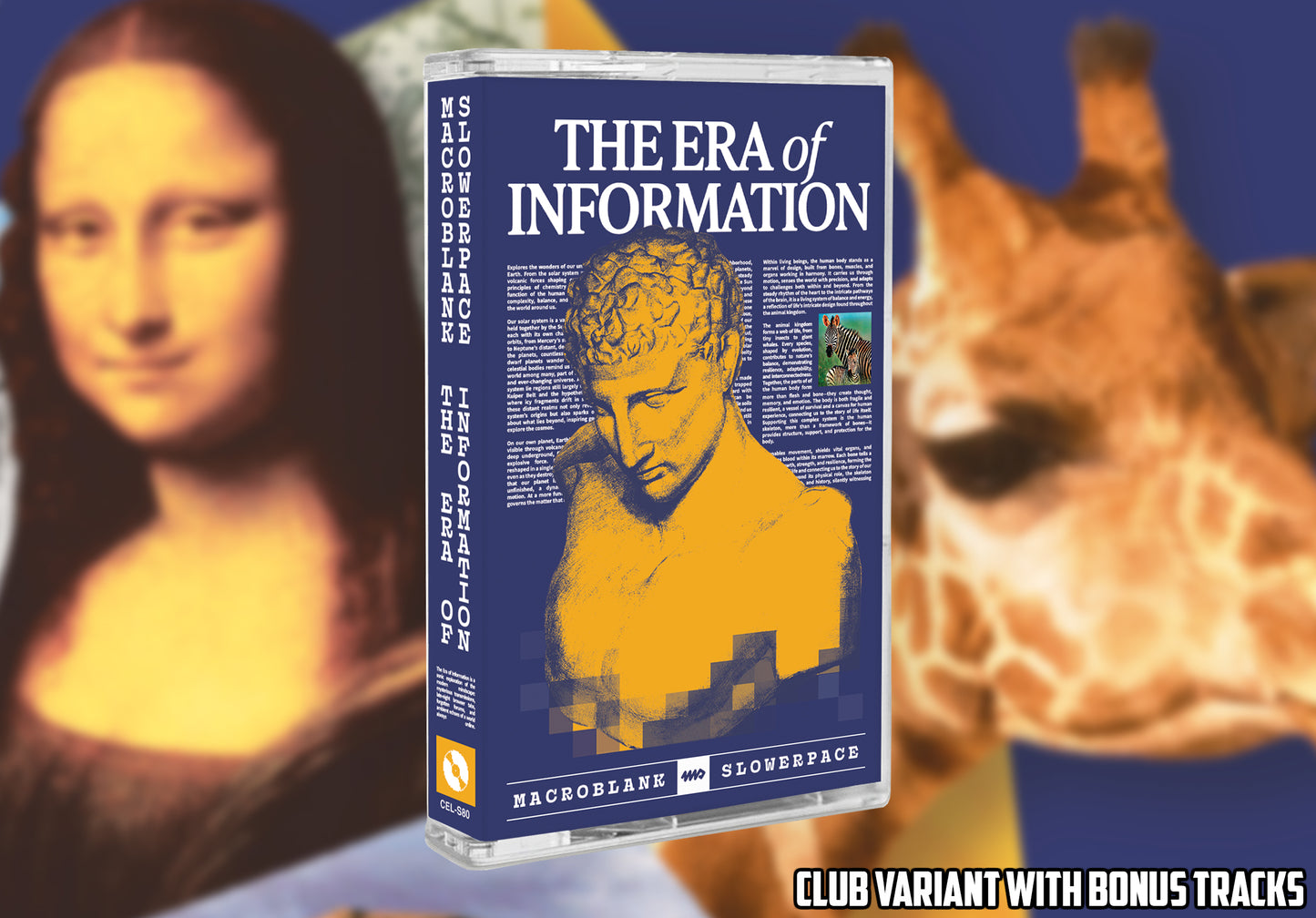 Macroblank & slowerpace 音楽 - The Era of Information Club Celadon Exclusive Cassette
