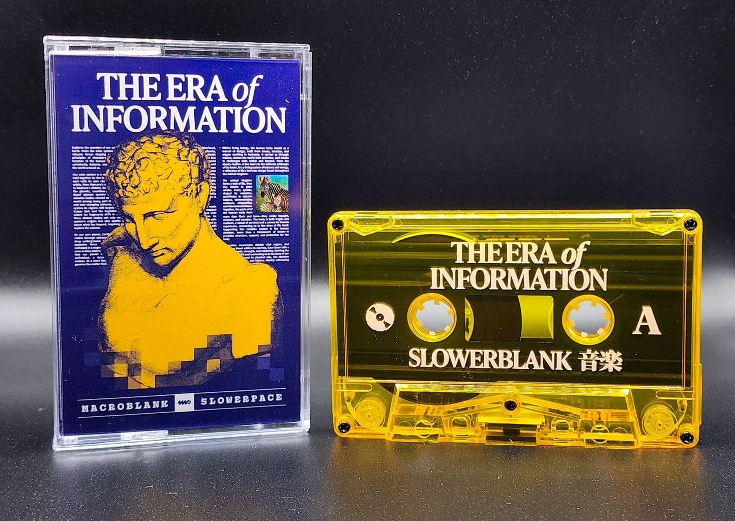Macroblank & slowerpace 音楽 - The Era of Information Club Celadon Exclusive Cassette